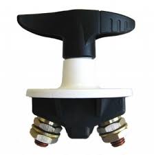 CORMAR Desconectador Unipolar Negro/Blanco 12/24/48V 150Ah (IP65)