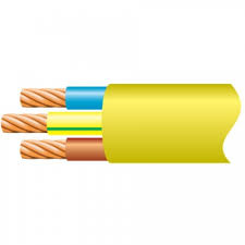 [3TR03/11.500] AUTOMARINE 3 CORE 6mm YELLOW Cable S/C (3x6mm²)