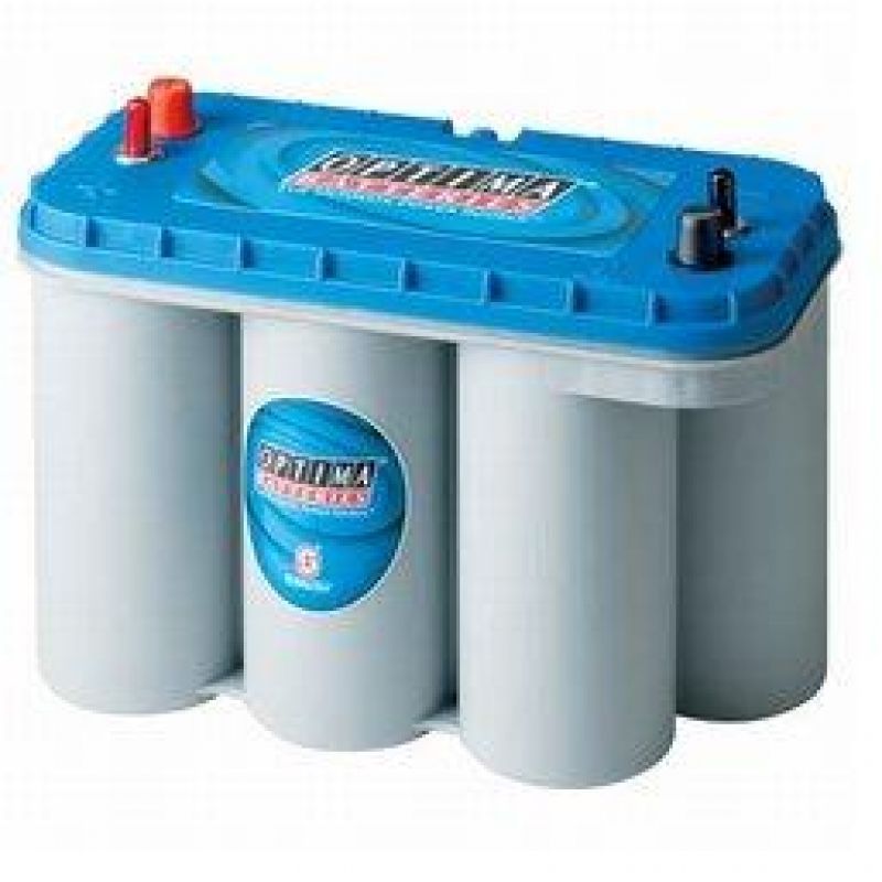 OPTIMA AGM Battery Optima BlueTop DC 5.5 12V 75Ah 975A [8052-188]
