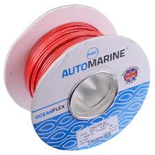 AUTOMARINE Oceanflex Extra Flexible Tinned Copper Single Core Cable 1x2.5mm² Red (50M) REEL