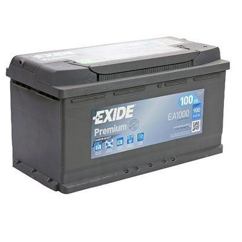 [EA1000] EXIDE Premium Battery 12V 100Ah 900A(CCA) (353x175x190mm)