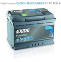 EXIDE Premium Battery 12V 61Ah 600A(EN) (175x242x175mm)