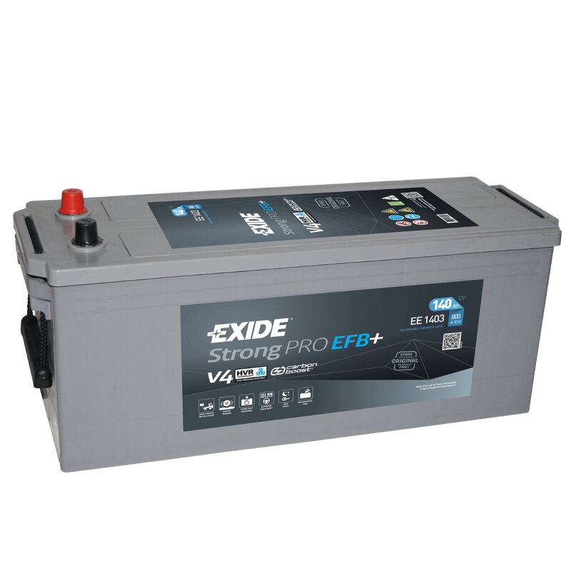 [EE1403] EXIDE EFB Strong Pro Battery 140Ah 12V 800CCA(EN) (513x189x223mm)