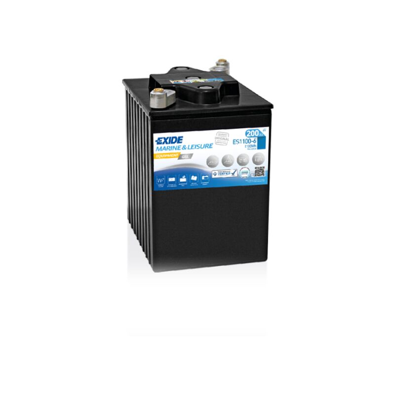 [ES1100-6] EXIDE Gel Battery 6V 200Ah (245x190x275mm)