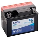 EXIDE AGM Motorcycle Battery 12V 6Ah 100A(EN) (115x70x85 mm)