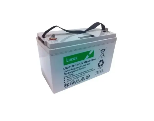 [LSLC125-12] LUCAS VRLA CYCLIC Battery 12V 125Ah (330x175x240mm)