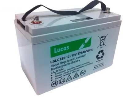 LUCAS VRLA CYCLIC Battery 12V 125Ah (330x175x240mm)