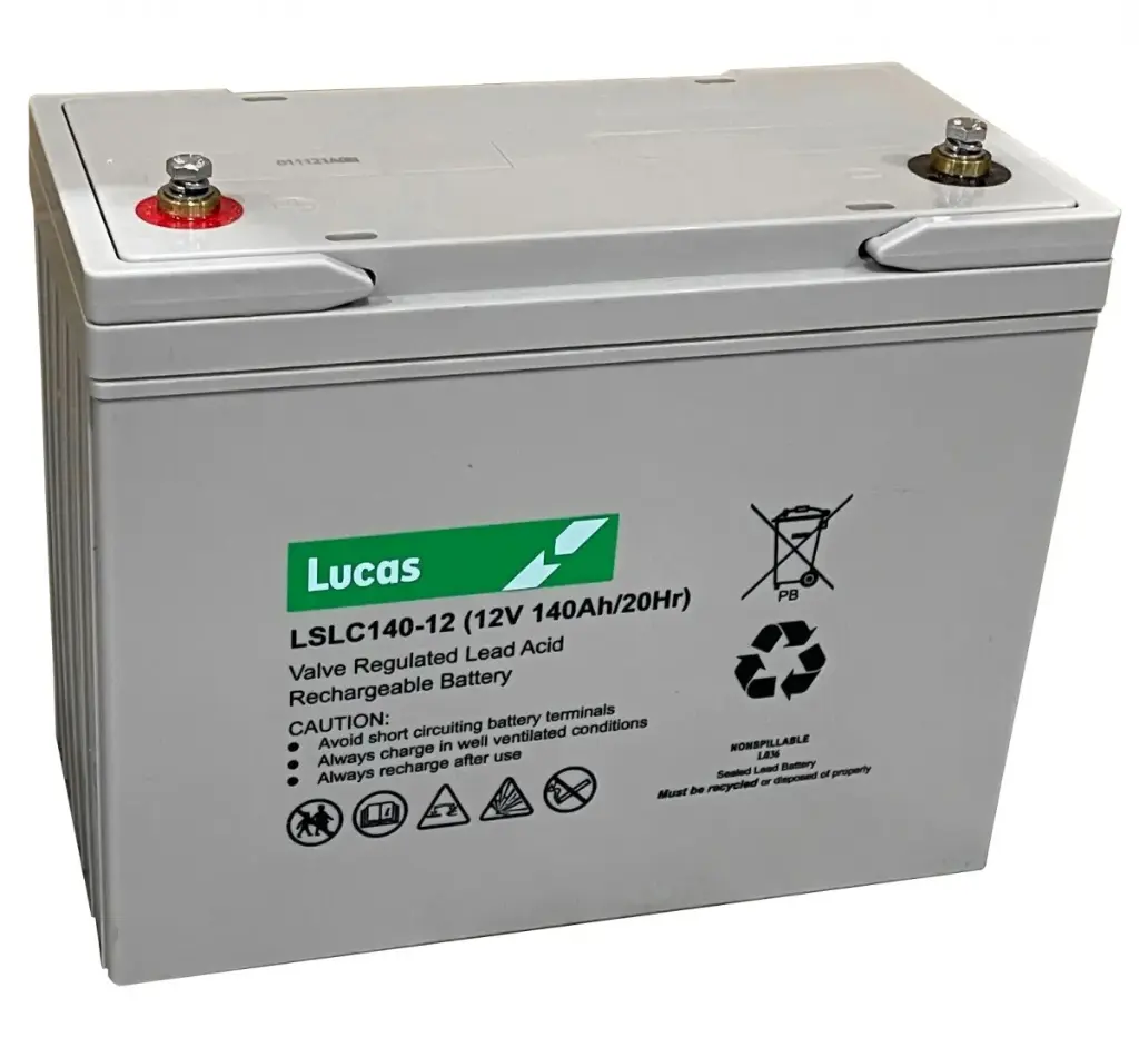 LUCAS VRLA CYCLIC Battery 12V 140Ah (342x172x280mm)