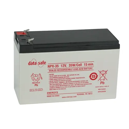 [NPX35-12FR] ENERSYS Battery DataSafe 12V 8Ah 35W/Cell (151x65x100mm)