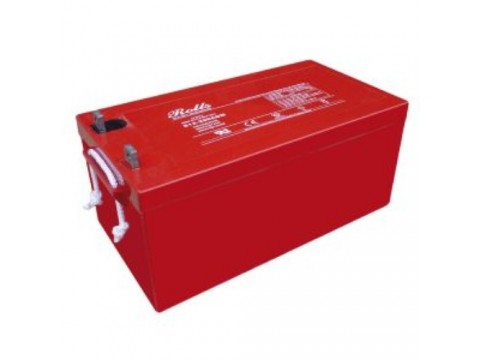 ROLLS 12V 234Ah (C10) AGM VRLA Deep Cycle Battery (269x522x245mm)