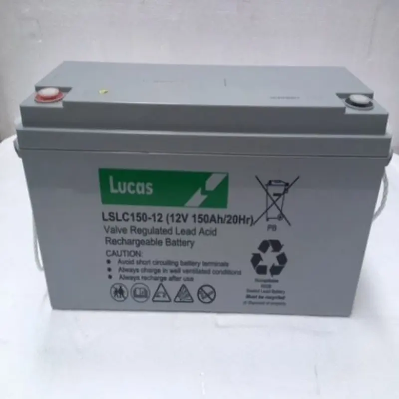 [LSLC150-12] LUCAS VRLA CYCLIC Battery 12V 150Ah (485x172x240)