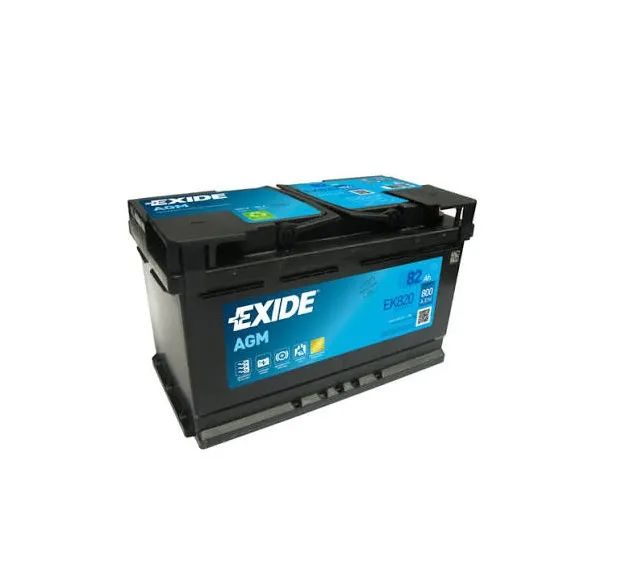 [EK820] EXIDE Micro-Hybrid AGM Battery 80Ah 12V 800A(EN) (315x175x190mm)