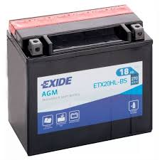 Exide AGM Motorcycle Battery 12v 18Ah 270A(EN) (175x90x155mm)