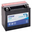 Exide AGM Motorcycle Battery 12v 18Ah 270A(EN) (175x90x155mm)