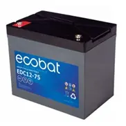 [EDC12-75]  EDC12-75 12V 75Ah (260x169x215)