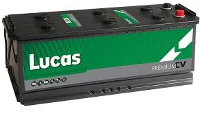 Lucas Premium CV Battery 12v 125Ah 720A(EN) (345x172x285)