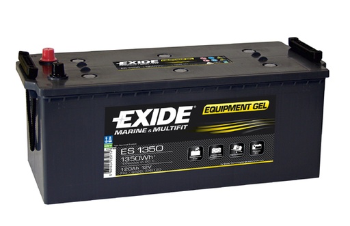 [ES1350] EXIDE Start Gel Battery12V 120Ah 760A(EN)(513x189x223)